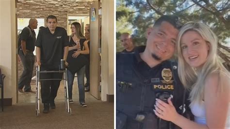 Arizona tribal police officer fired 2 years after being shot in the .